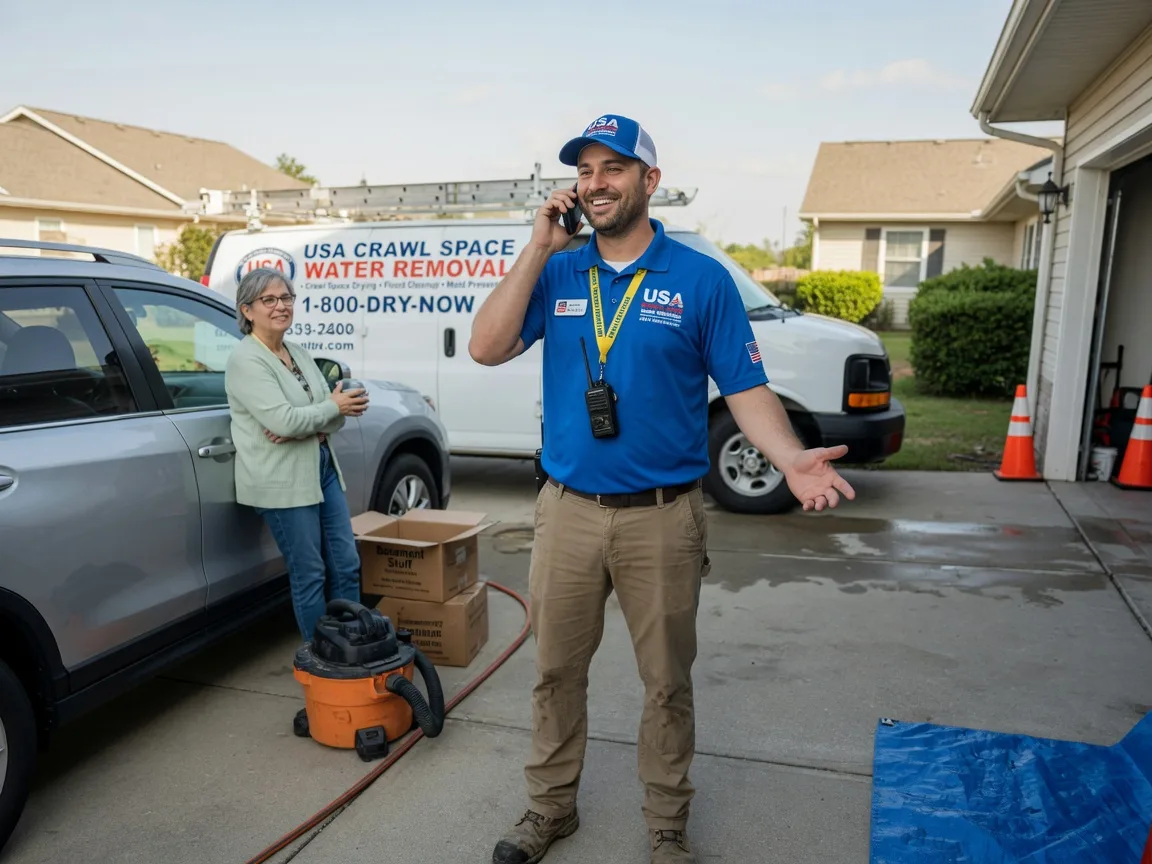 Crawl Space Water Removal Old Washington, OH FAQs